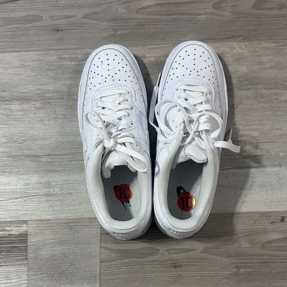 Nike White court vision low sneakers